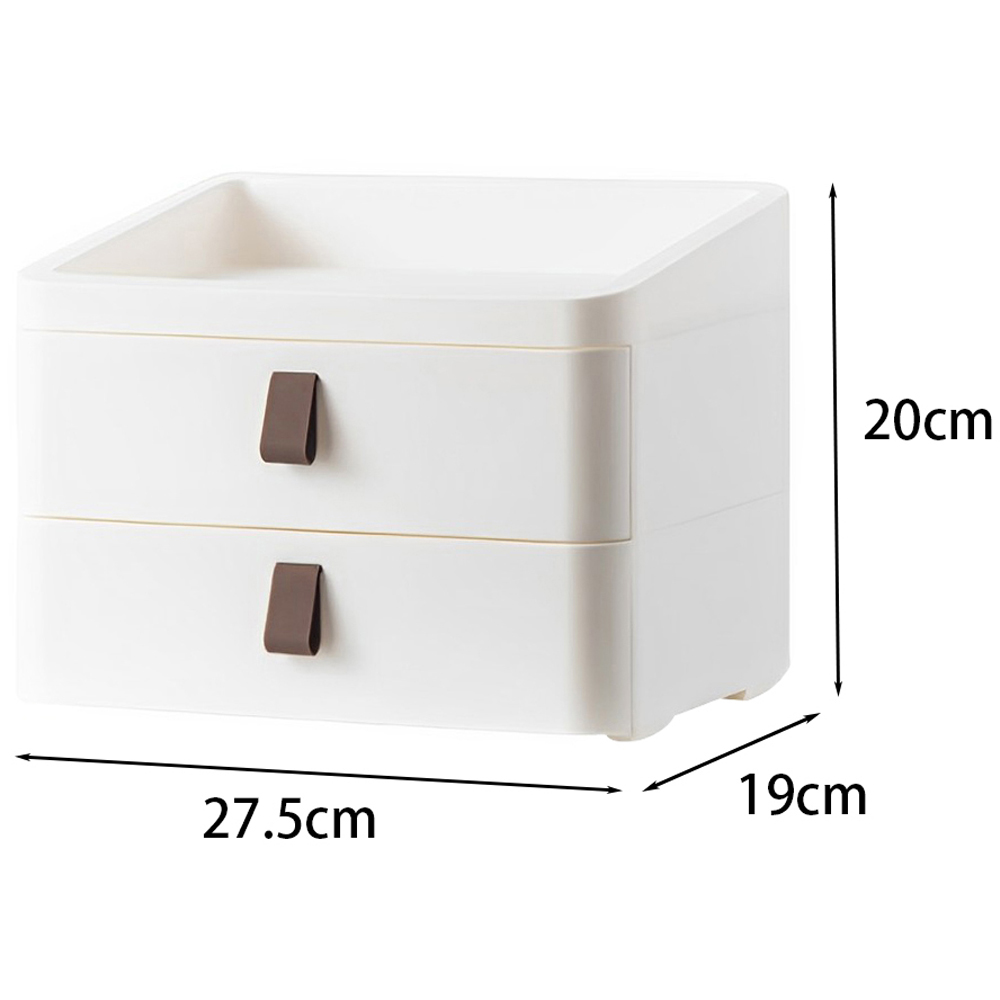 Desktop Plastic Drawer Storage Organizer Image 8