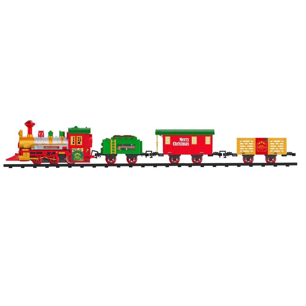 Rexco Deluxe Musical Around Christmas Tree Train Set Image 4