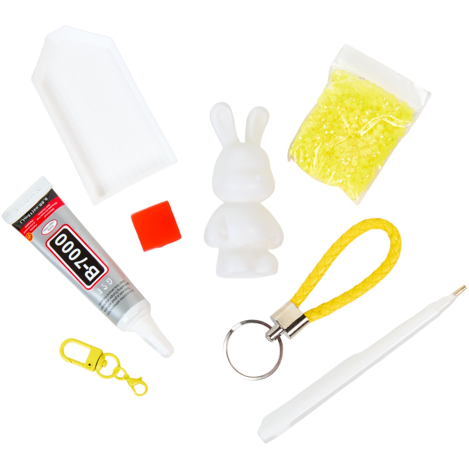 Diamond Your Own Bunny Keyring Kit Image 7