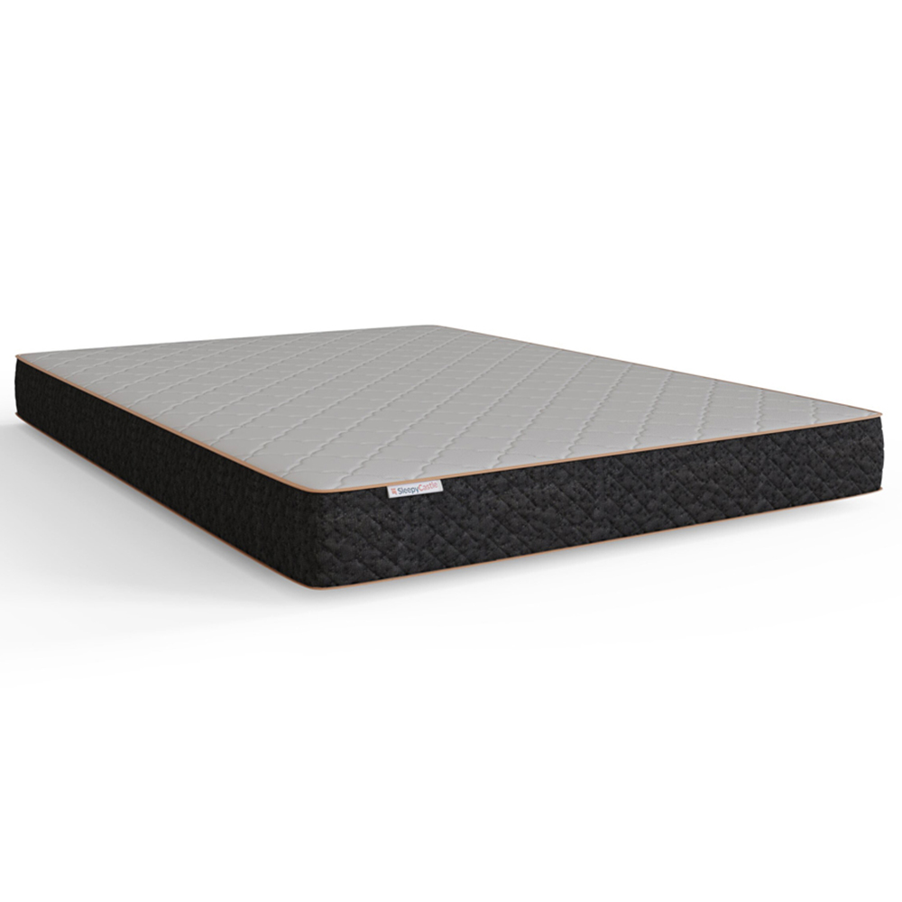 GFW Jamie Single Grey End Lift Ottoman Bed with Memory Pocket Spring Mattress Image 4