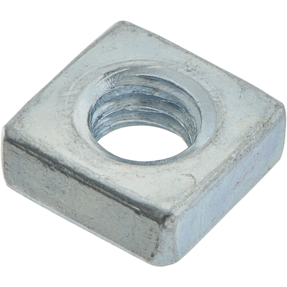 Wilko M6 Zinc Plated Square Nuts 200 Pack Image 1