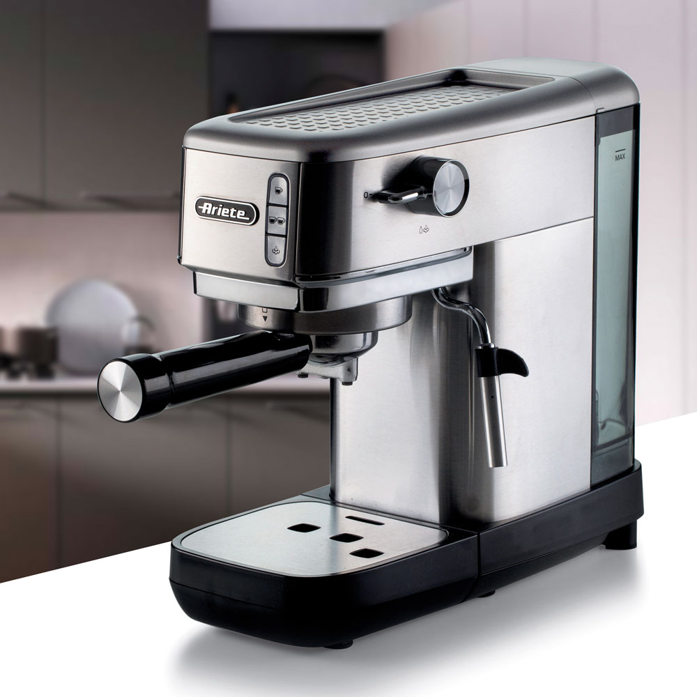 Ariete Slim Metal 1.1L Espresso Coffee Maker Image 2