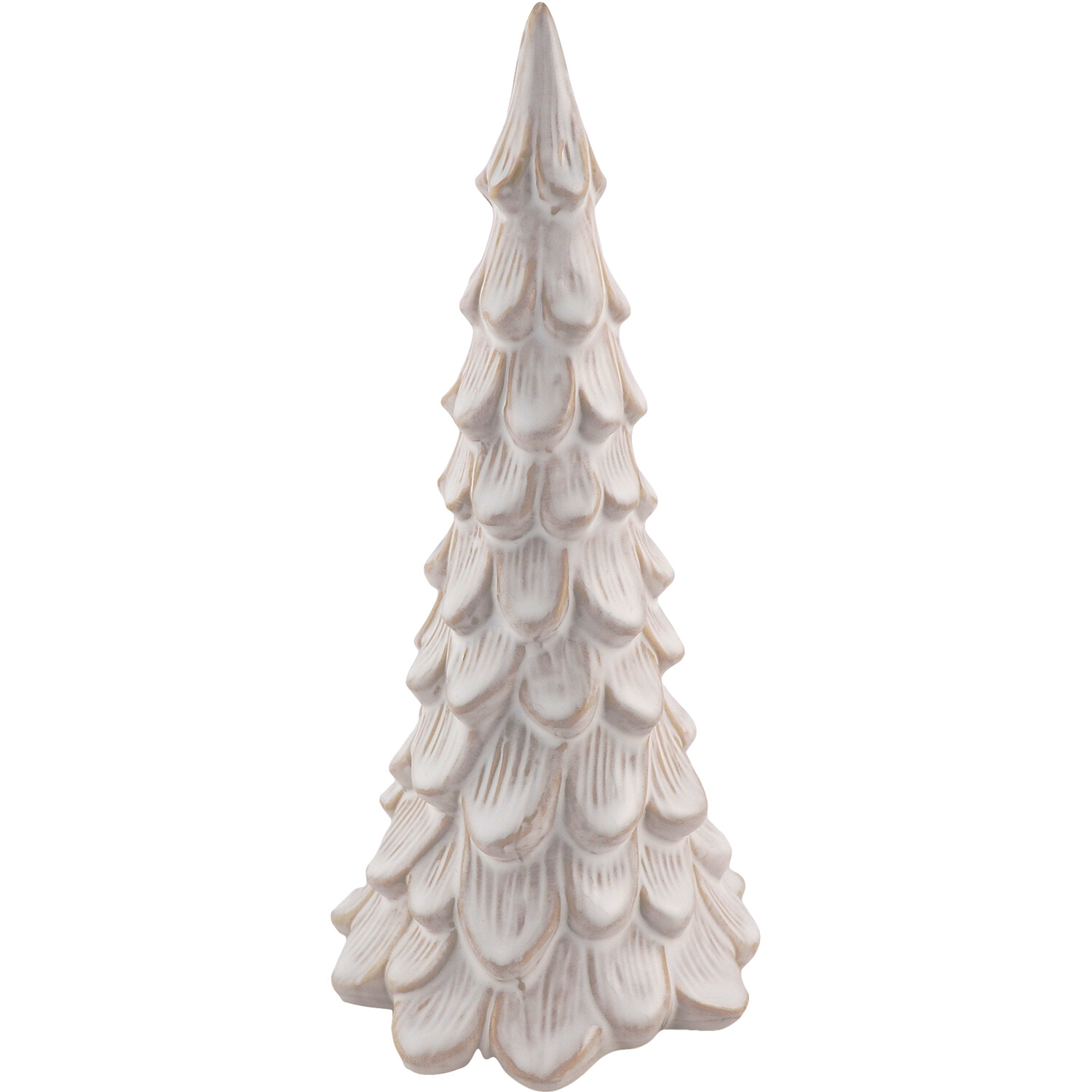 White Christmas Tree Ornament - White Image 1
