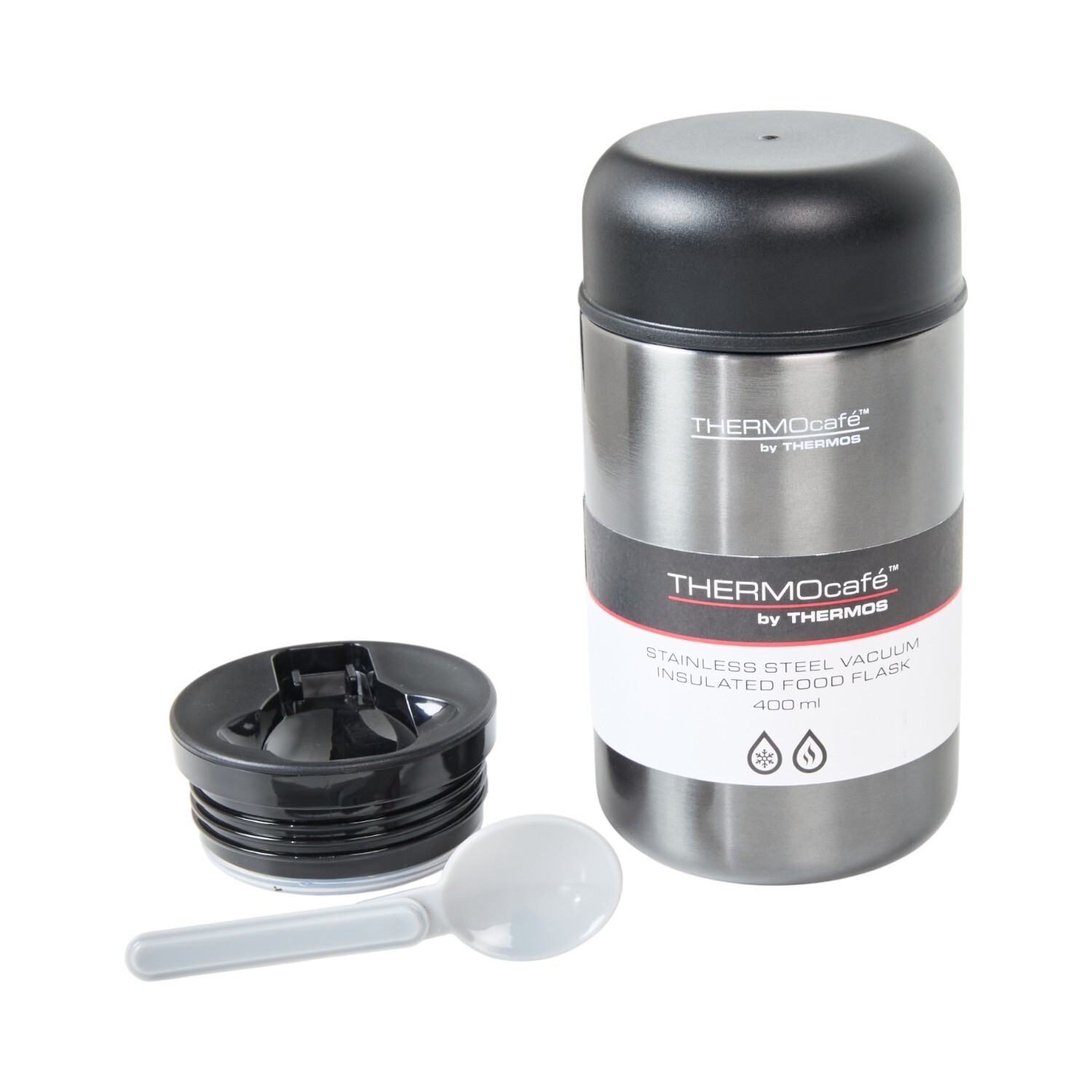 ThermoCafe Stainless Steel Vacuum Insulated Food Flask Image 3