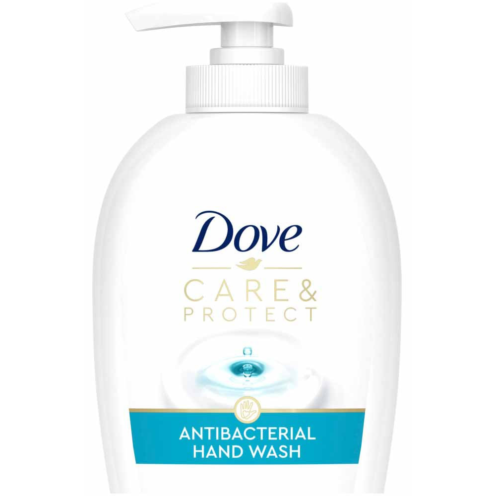 Dove Care and Protect Antibacterial Handwash 250ml Image 2