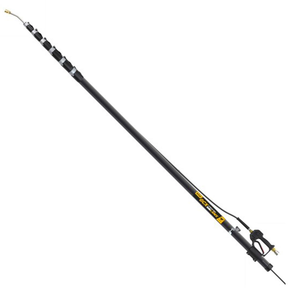 V-TUF T2.GCX42CF-KIT1 teleLANCE Carbon Fibre Telescopic Lance 2.5 to 12.8m and Roof Cleaner Kit Image 1