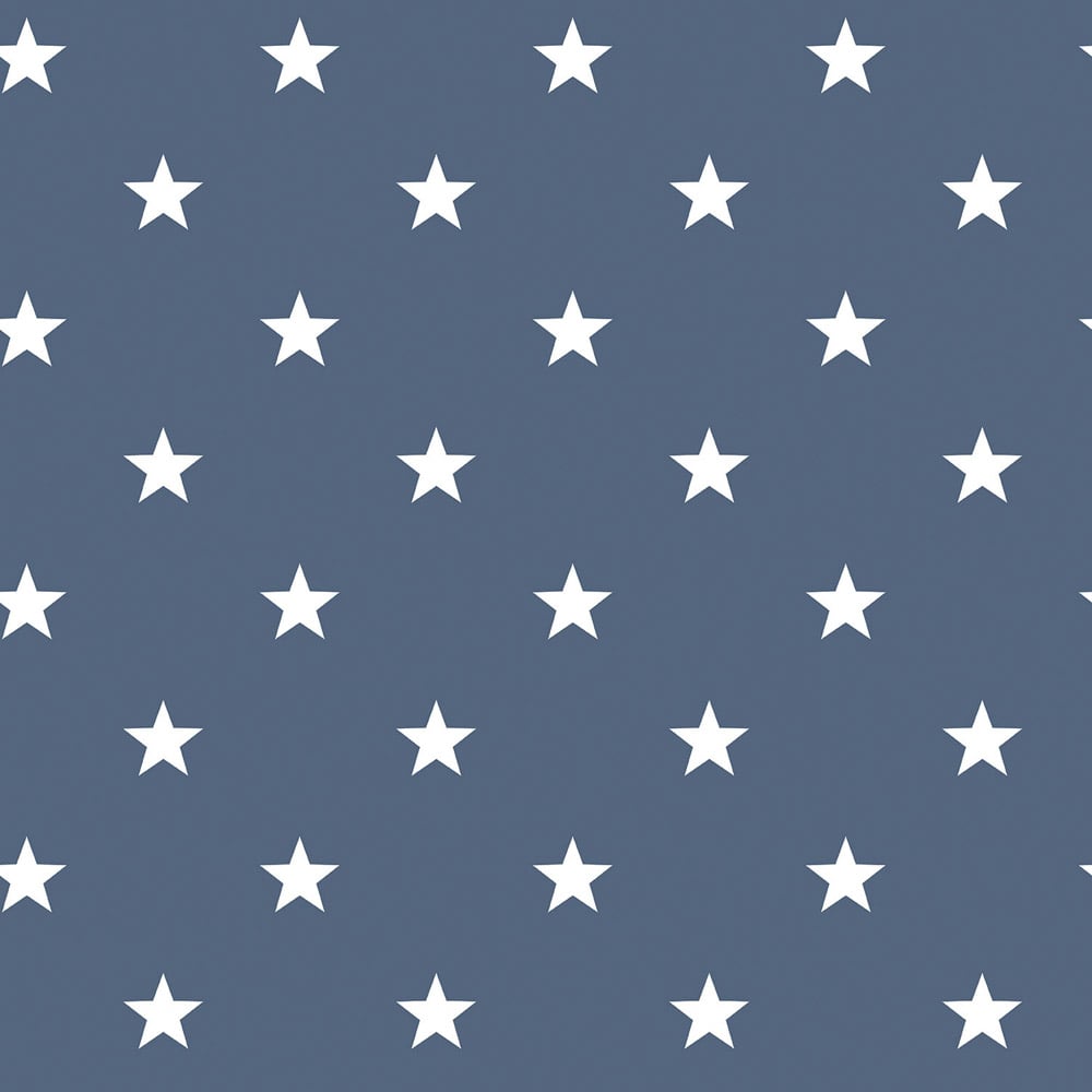 Galerie Deauville 2 Stars Navy Blue Wallpaper Image 1