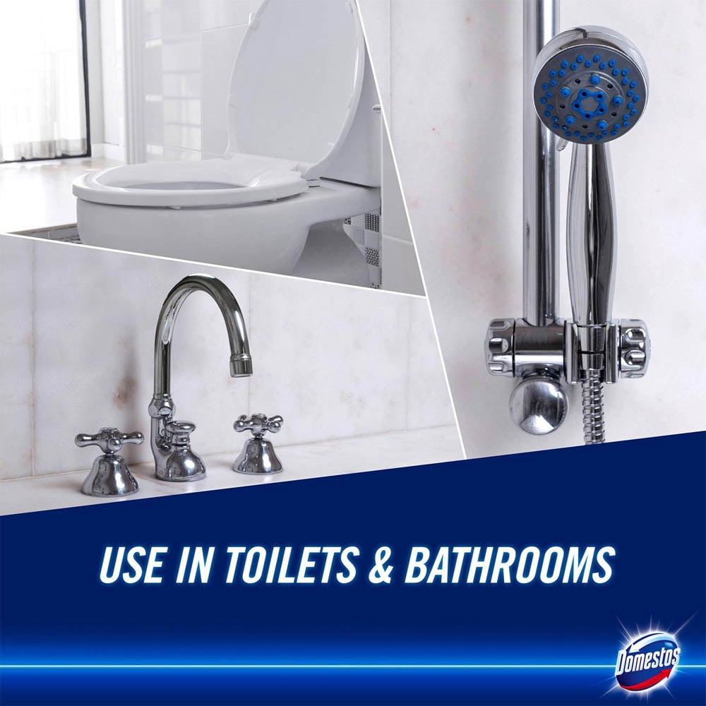 Domestos Power Foam Arctic Fresh Toilet and Bathroom Cleaner Spray 450ml 6 Pack Image 6