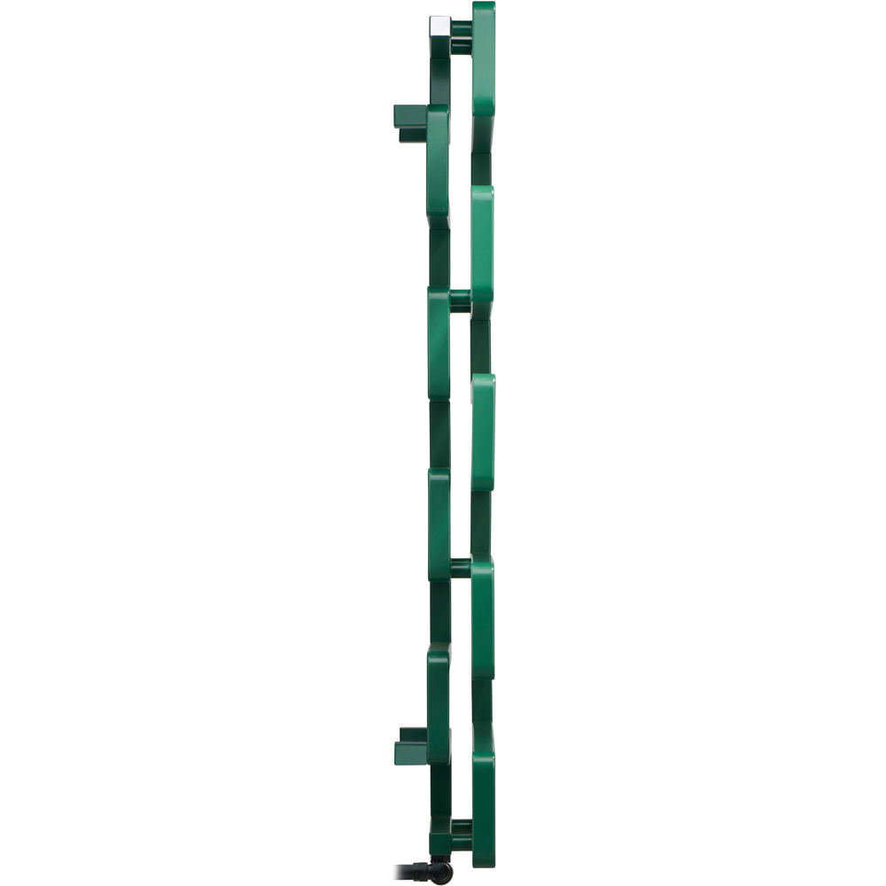 Terma Bookie Matt Green Heated Towel Rail 1155 x 500mm Image 7