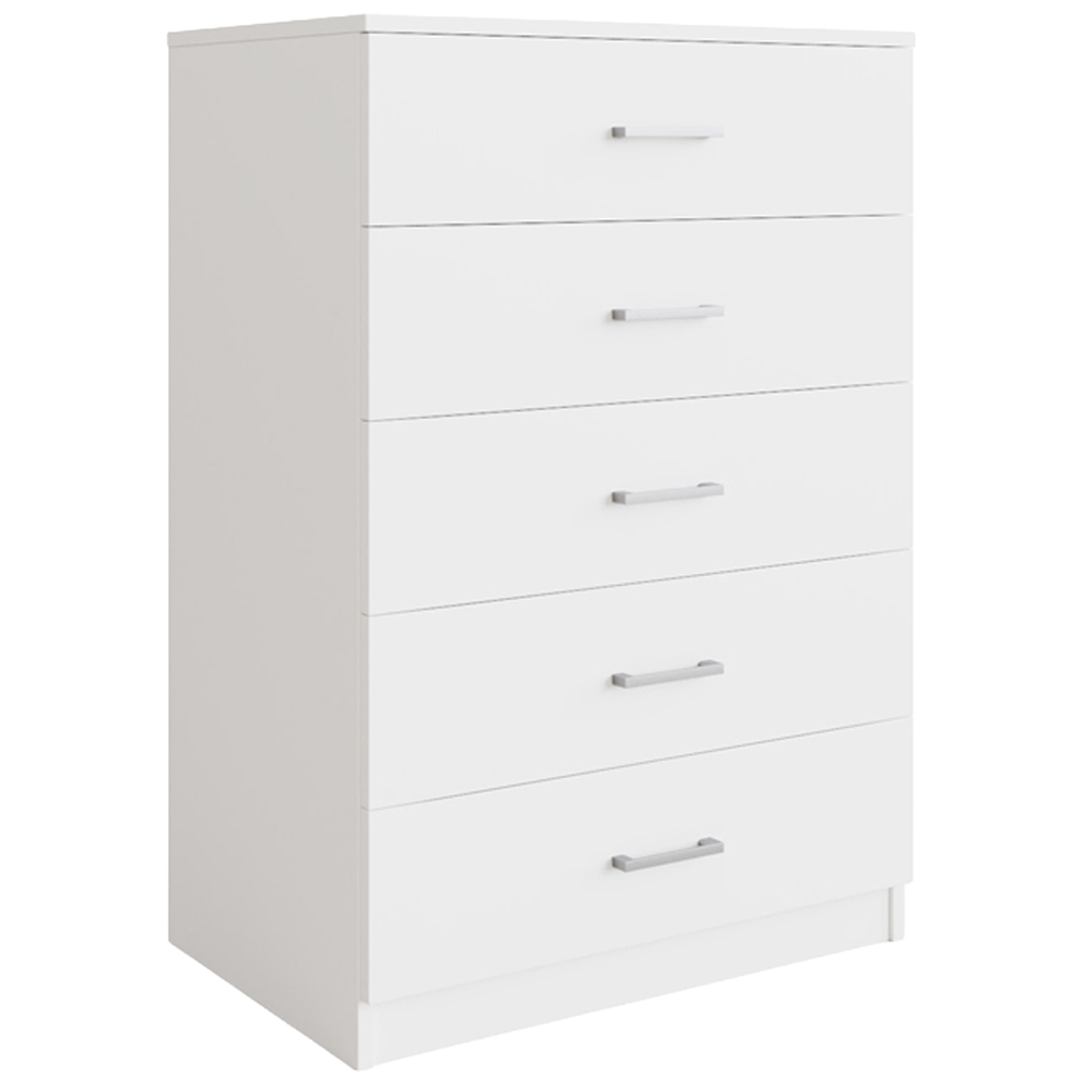 GFW Bailey White 2 Piece Bedroom Furniture Set Image 3