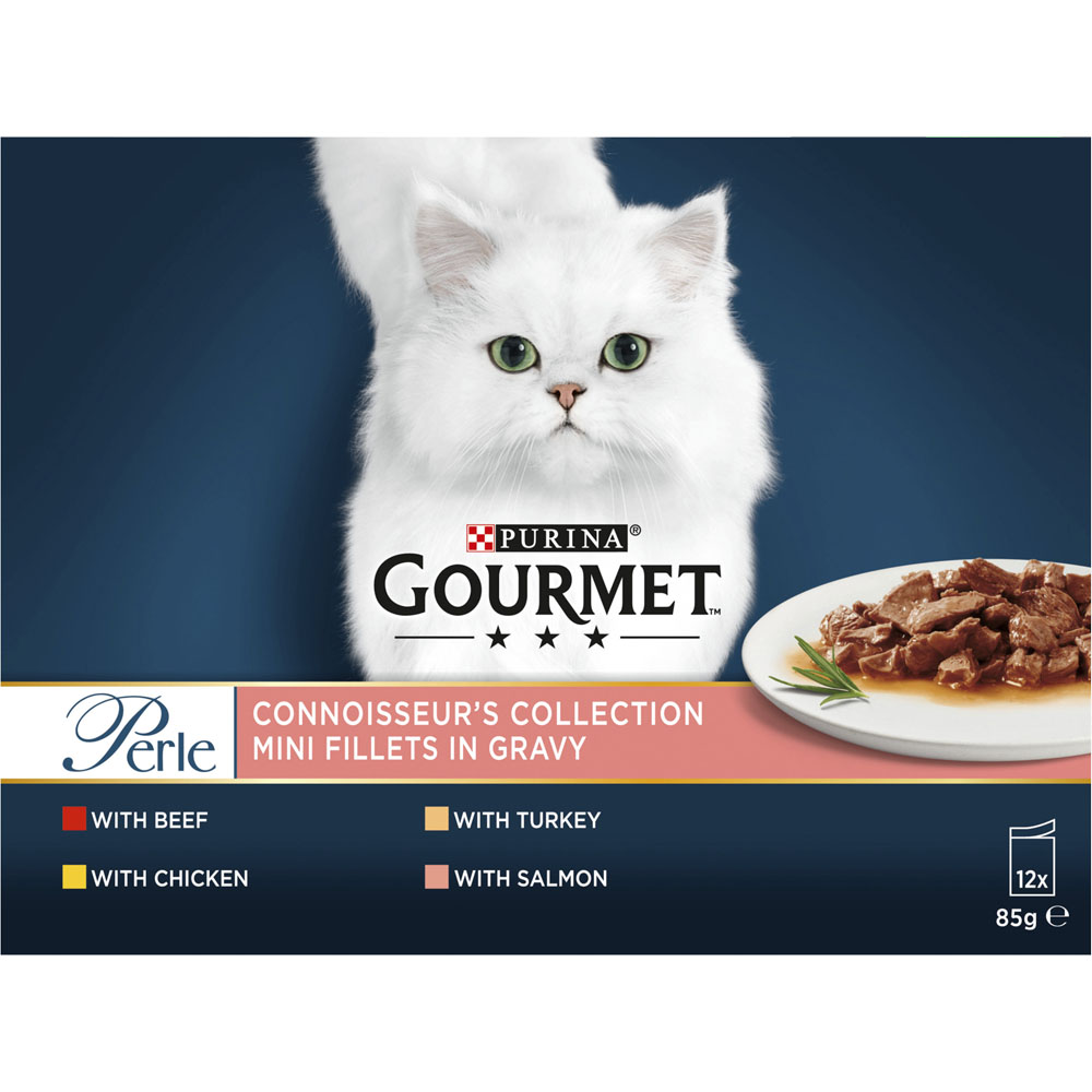 Gourmet Perle Connoisseurs Cat Food Mixed 12 x 85g Image 9