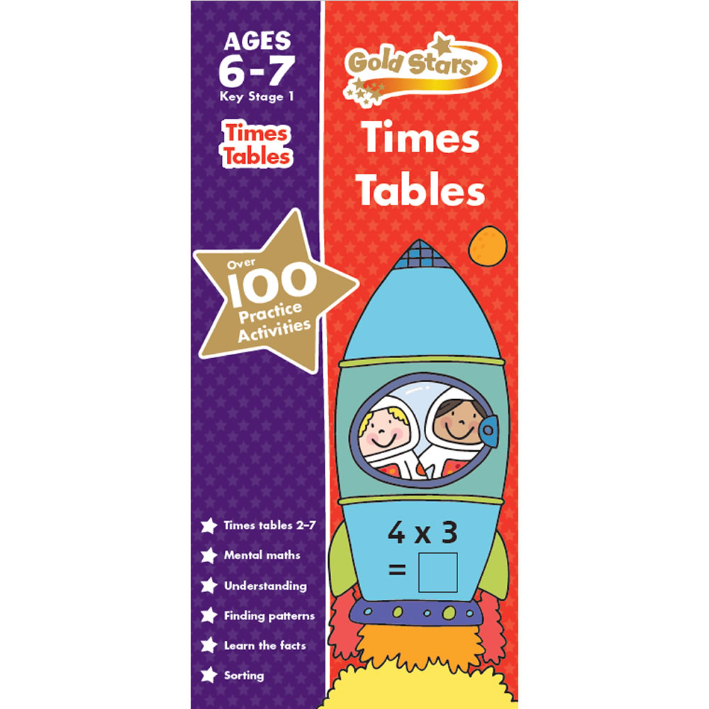 Gold Stars Key Stage 1 Times Tables Ages 6-7 Years Image 3
