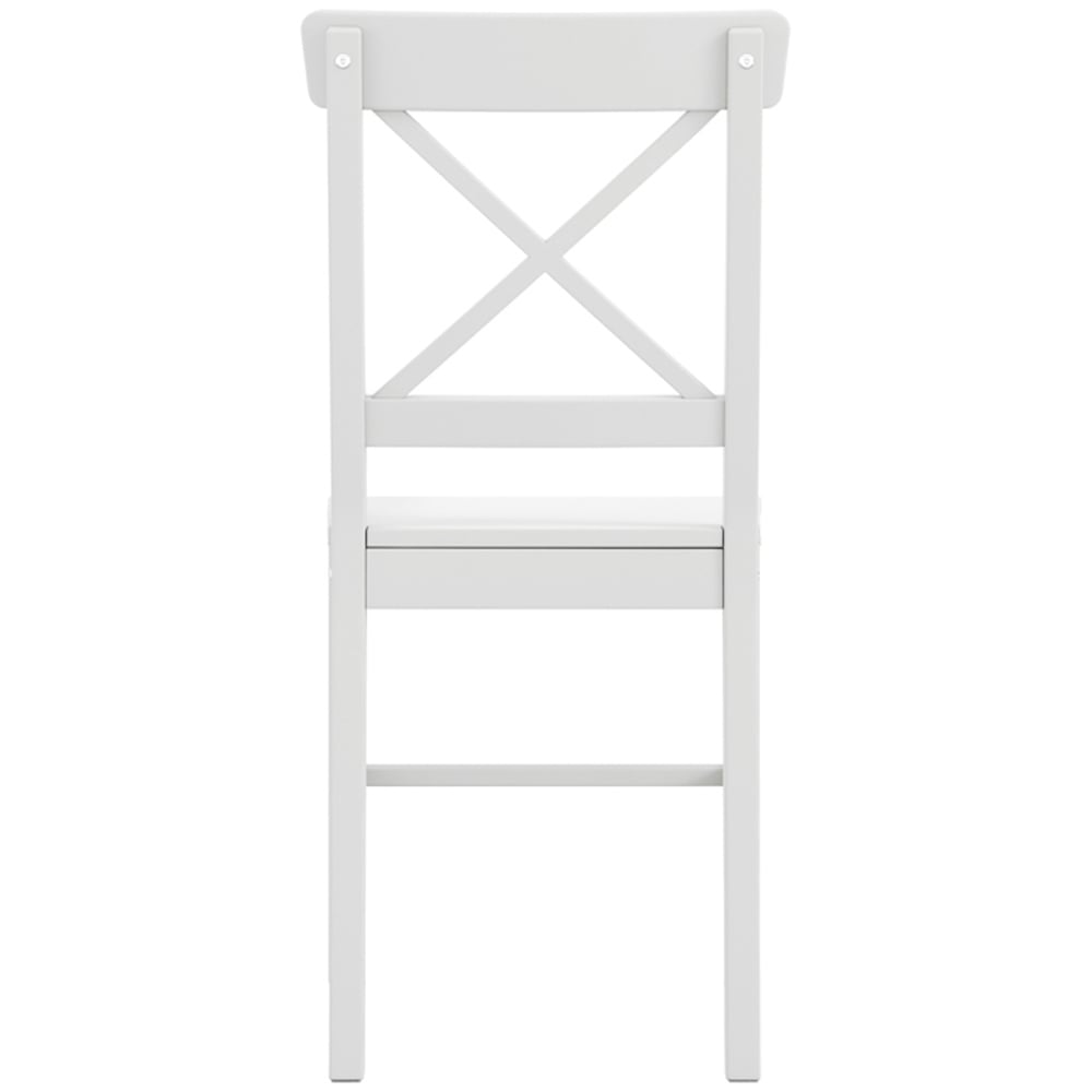 Crawford 4 Seater Dining Set White Image 7