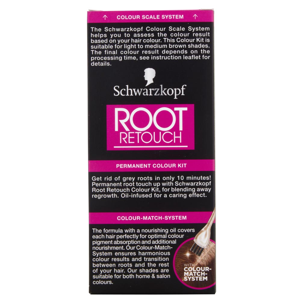 Schwarzkopf Root Kit Light-Med Brown Image 2