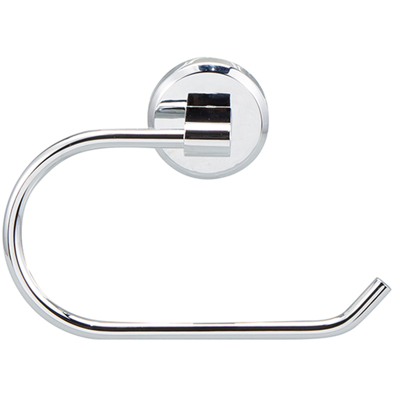 Clayton Chrome Toilet Roll Holder Image 1