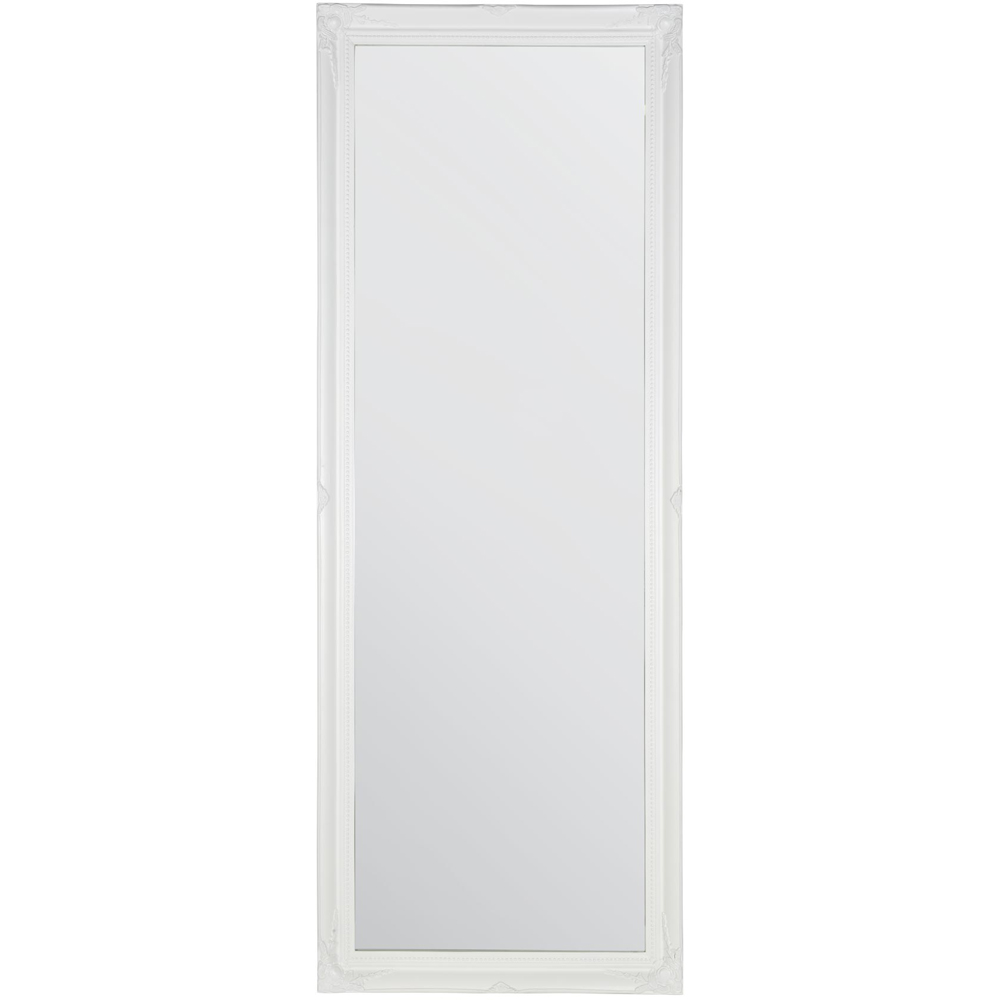 Hamilton White Shabby Chic Design Full Length Mirror 198 x 75cm Image 1