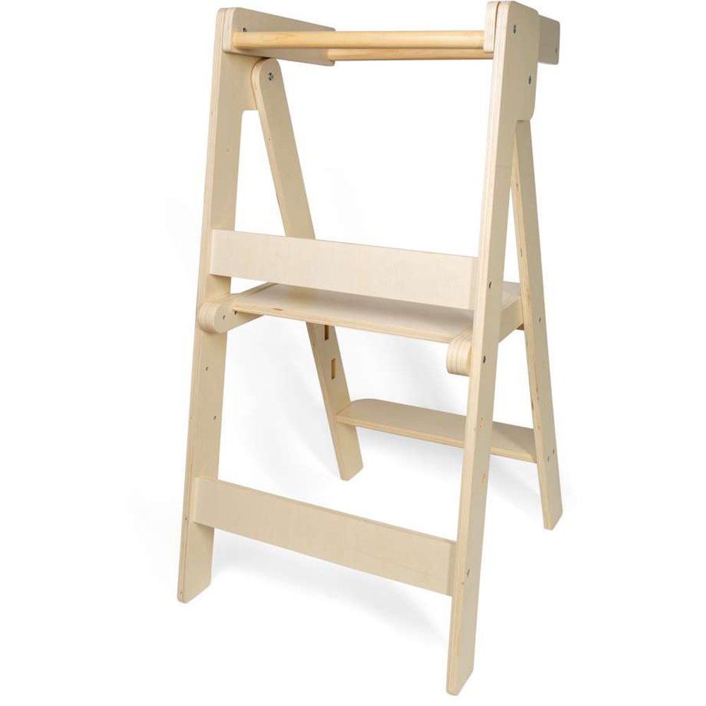Bigjigs Toys Wooden Foldable Toddler Tower Image 2