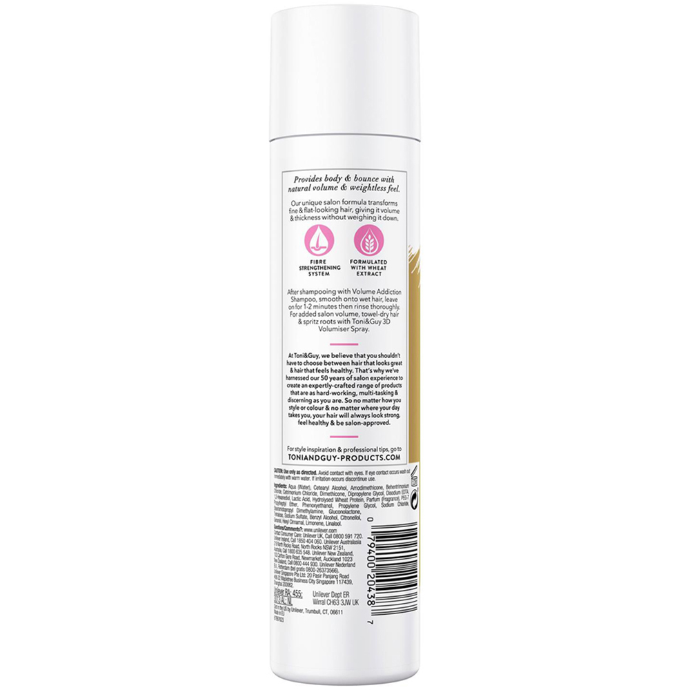 Toni & Guy Volume Addiction Conditioner 250ml 3 Pack Image 3