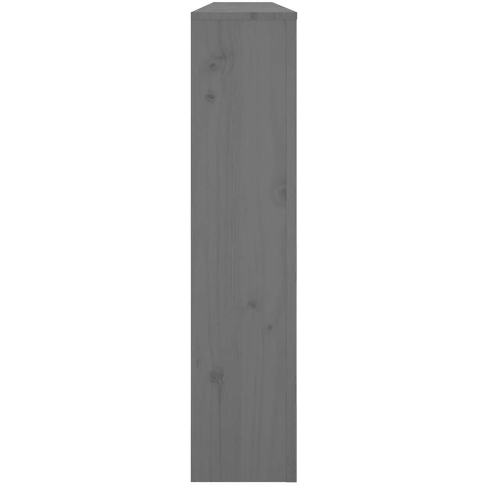 vidaXL Grey Pine Wood Radiator Cover 840 x 1690mm Image 5