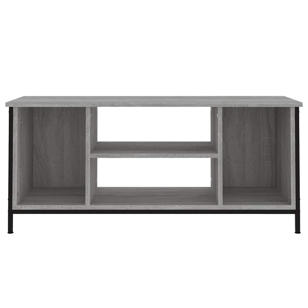 vidaXL 4 Shelf Grey Sonoma TV Cabinet Image 5