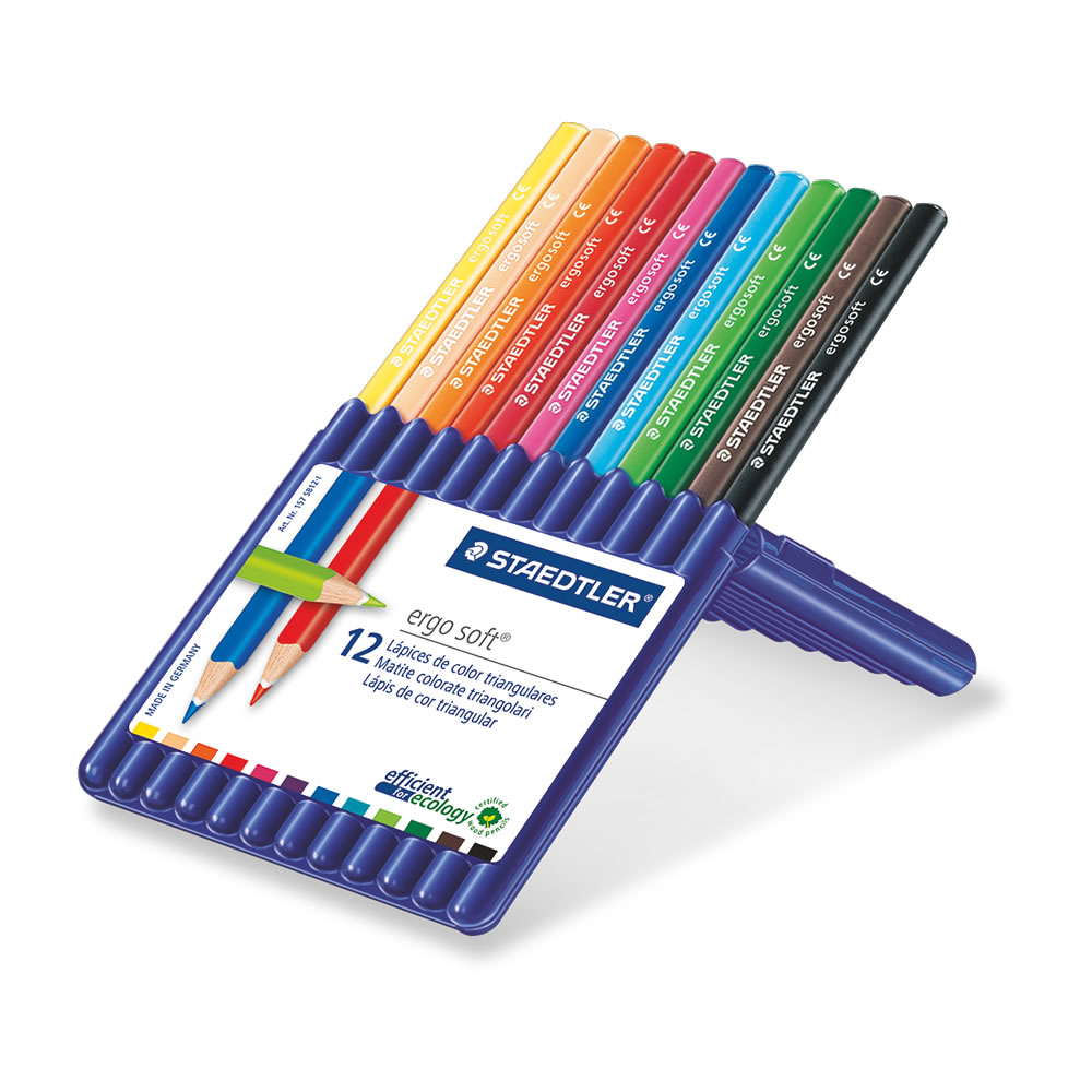 Staedtler Ergo Soft Coloured Pencils 12 pack Image 3