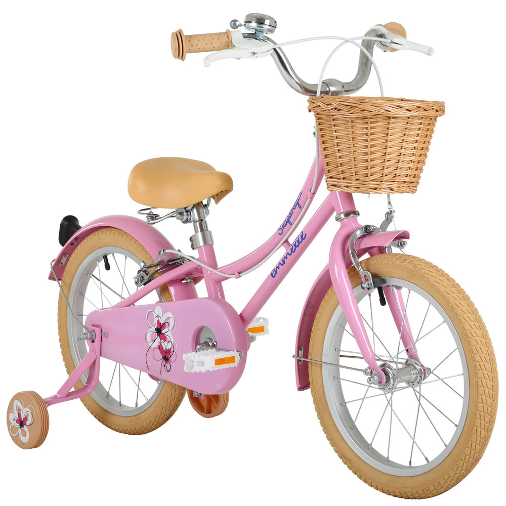 Emmelle Snapdragon Kids 16" Pink Heritage Bike Image 2