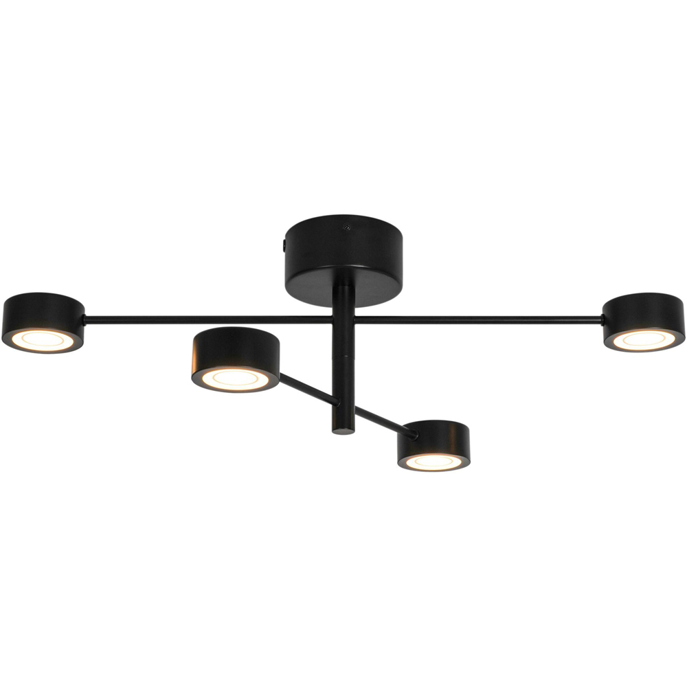 Nordlux Clyde Flex 4-Rail Black Spotlight Image 1