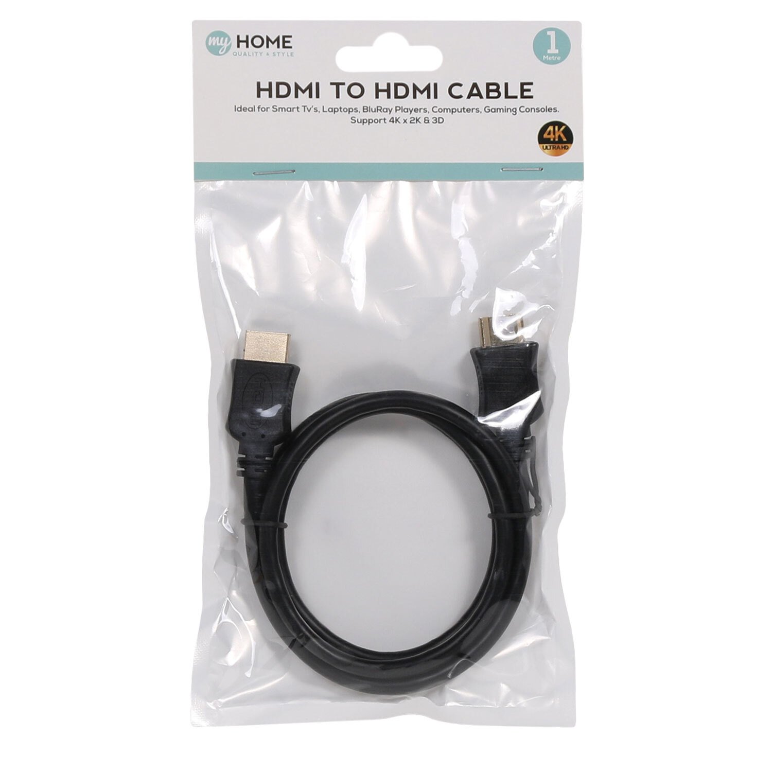 My Home HDMI to HDMI Long Cable - 1m Image