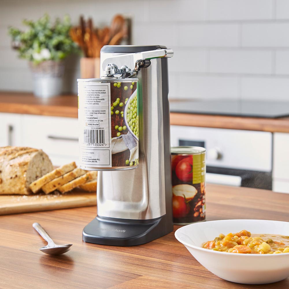 Morphy Richards 3 in 1 Electric Can OpenerSilver Image 2