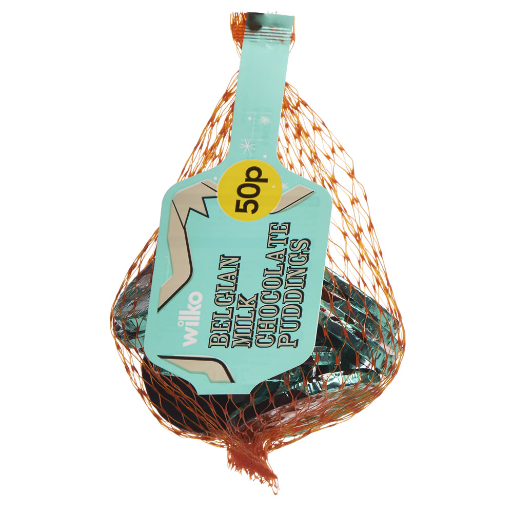 Wilko Christmas Milk Chocolate Reindeer Nets 60g Wilko