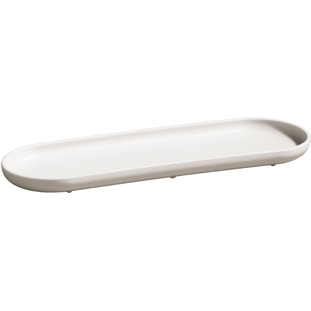 ReBorn Stone Effect Recycled Plastic Bathroom Storage Tray Image 1