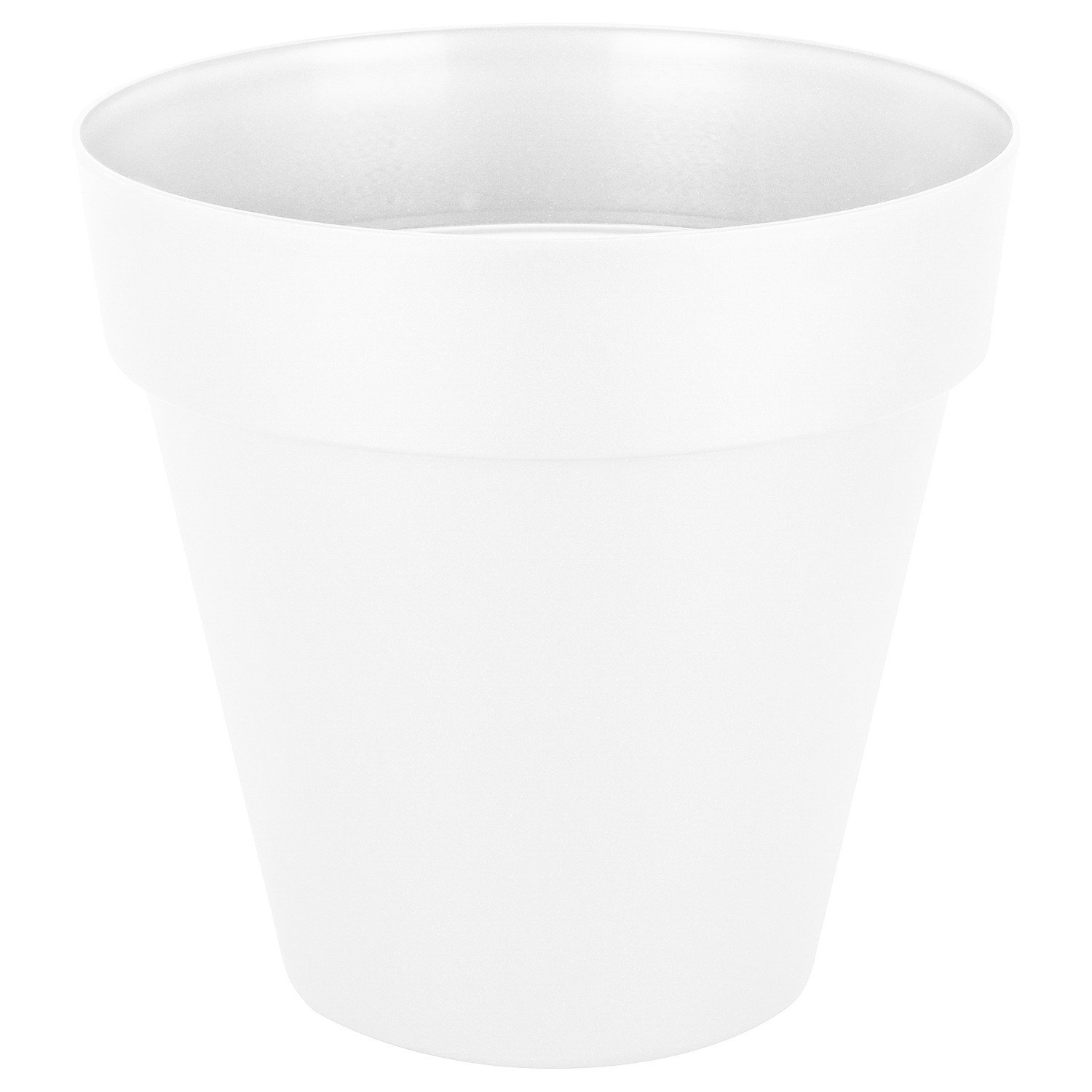 Essence Rio White Plastic Plant Pot 34cm  Image