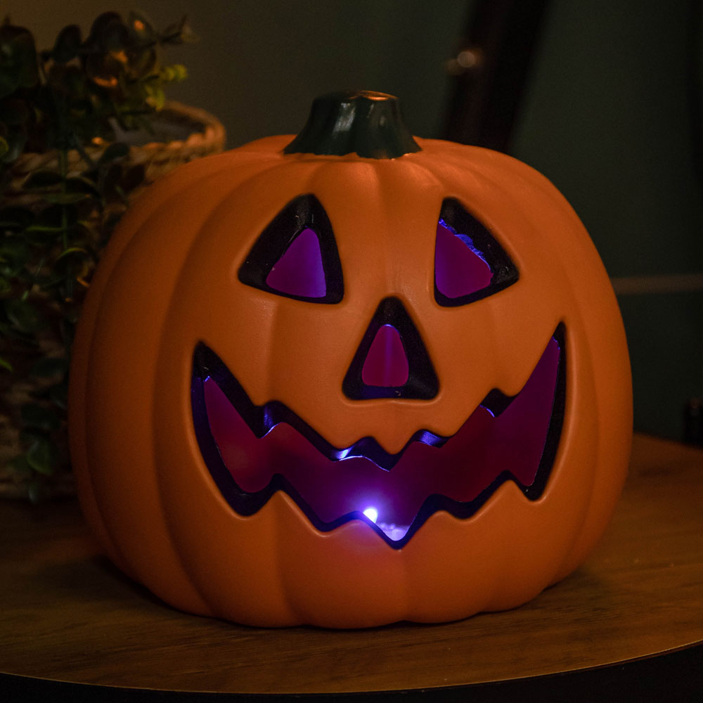 Samuel Alexander Light up Pumpkin Lantern 21cm Image 5