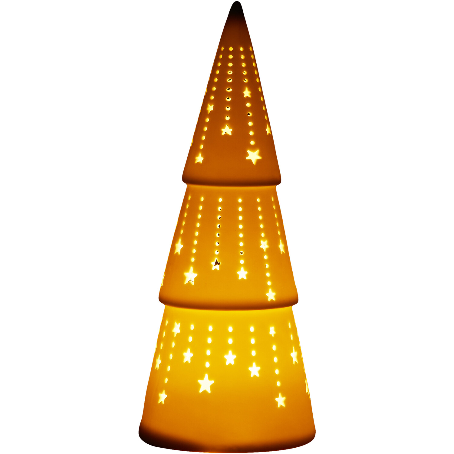 Shooting Star LED Tree Ornament - White Image 4