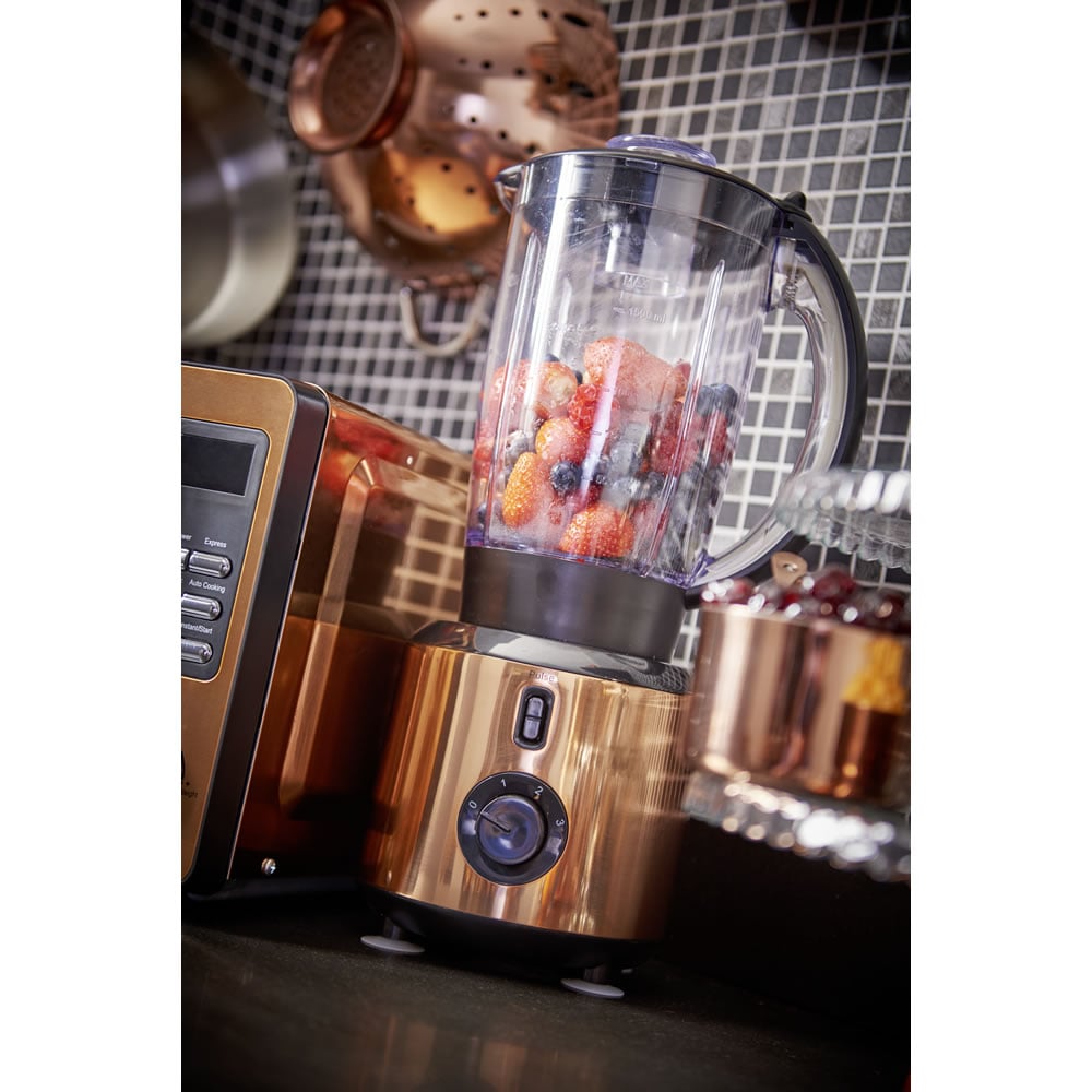 Wilko Copper Effect 1.5L Blender Image 3