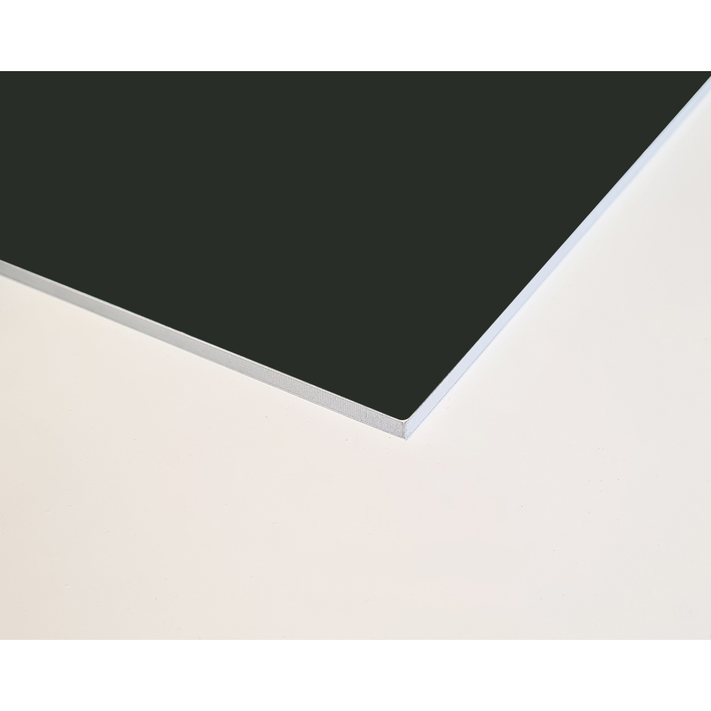 Wetwall Alloy Midnight Grey and Hadrian Green Double Sided Shower Wall Panel 600mm Image 3