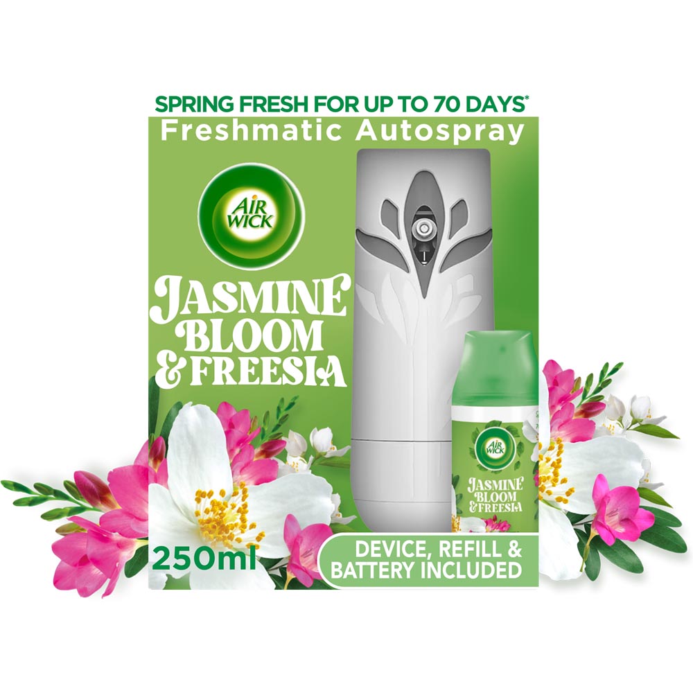 Air Wick Jasmine Bloom and Freesia Freshmatic Kit 250ml Image 2