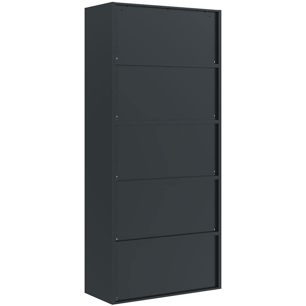 vidaXL 2 Door Anthracite Steel File Cabinet Image 6