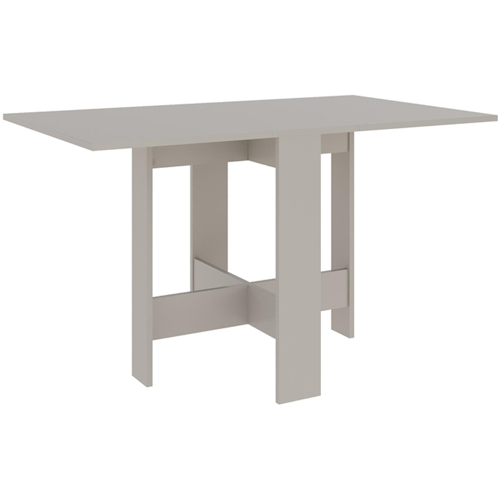 Decortie Artemio 4 Seater Foldable Dining Table Sandstone Image 2