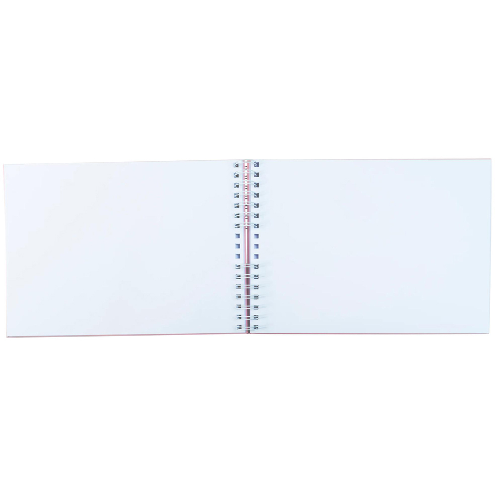 Exacompta Ellipse Pink Rose Gold Infinity Design Wirebound Photo Album 50 Pages 150 Photos Image 5