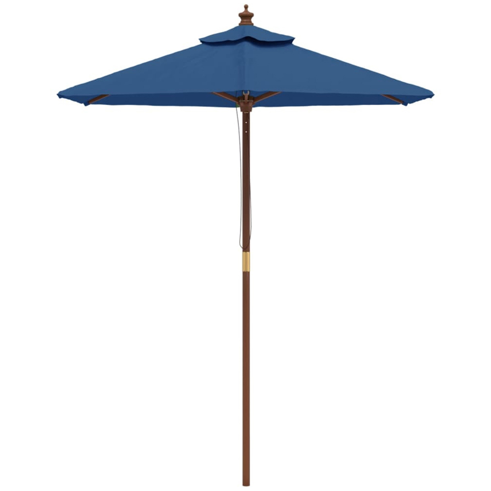 vidaXL Blue Garden Parasol 2.3 x 1.9m Image 2