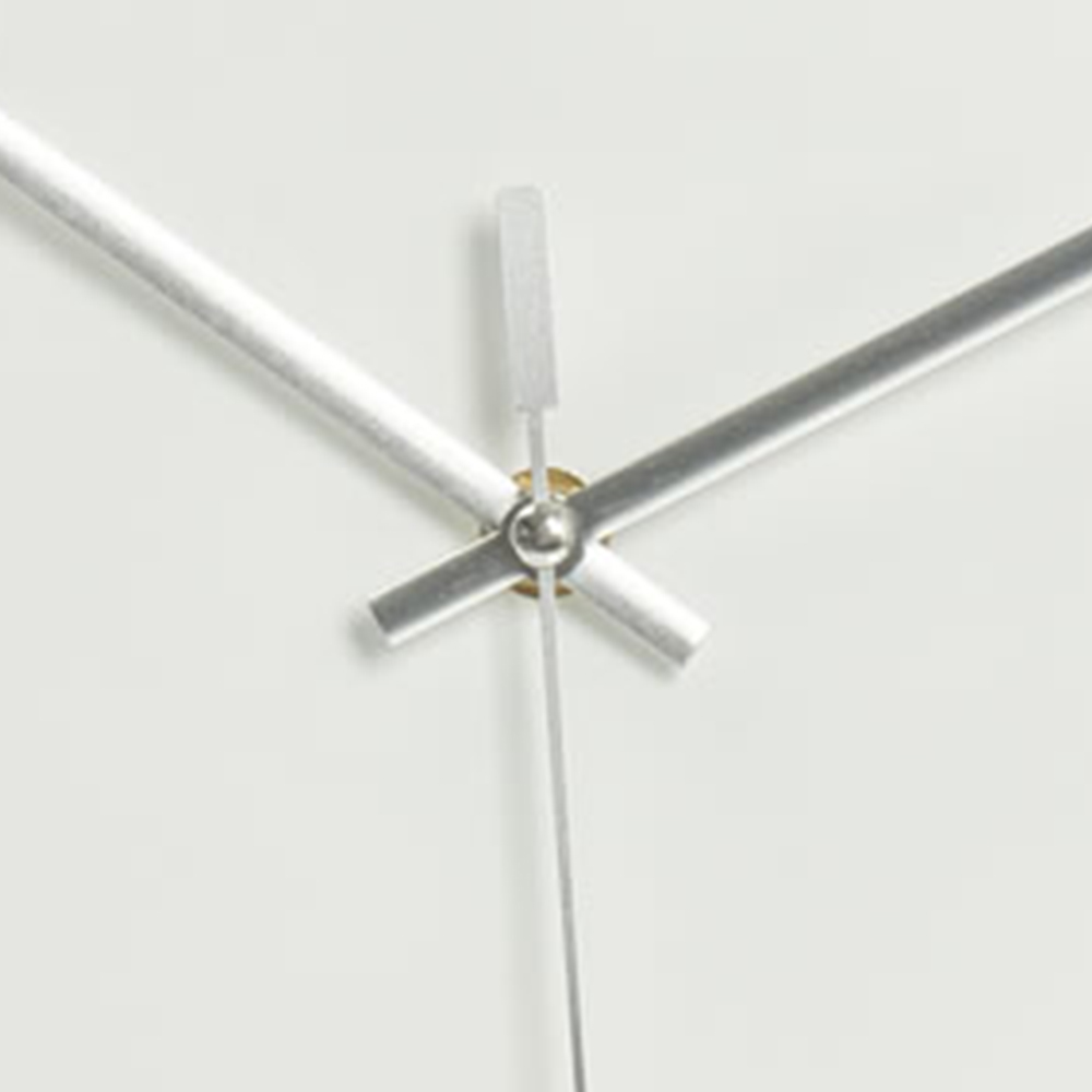 Wilko Classic Silver Wall Clock Wilko