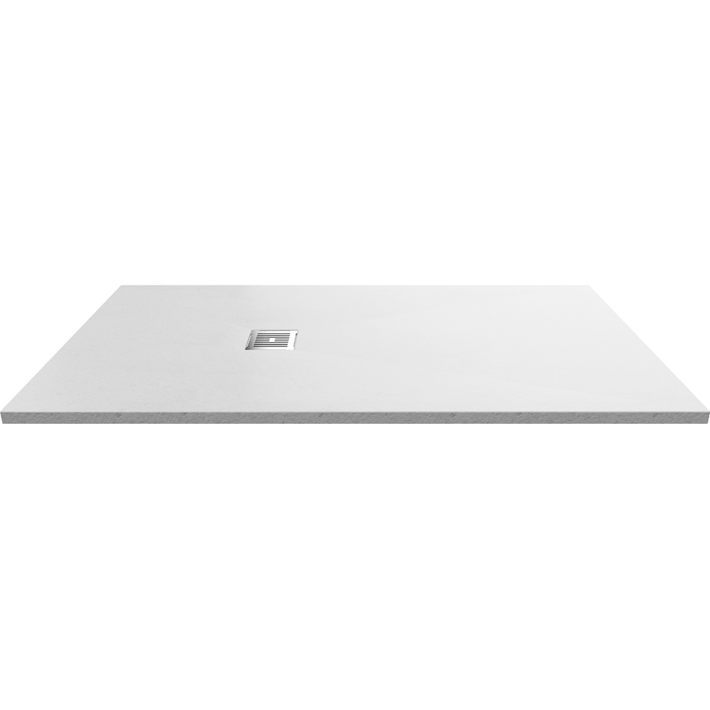 nuie Slate White Rectangular Shower Tray 1700 x 900mm Image 1