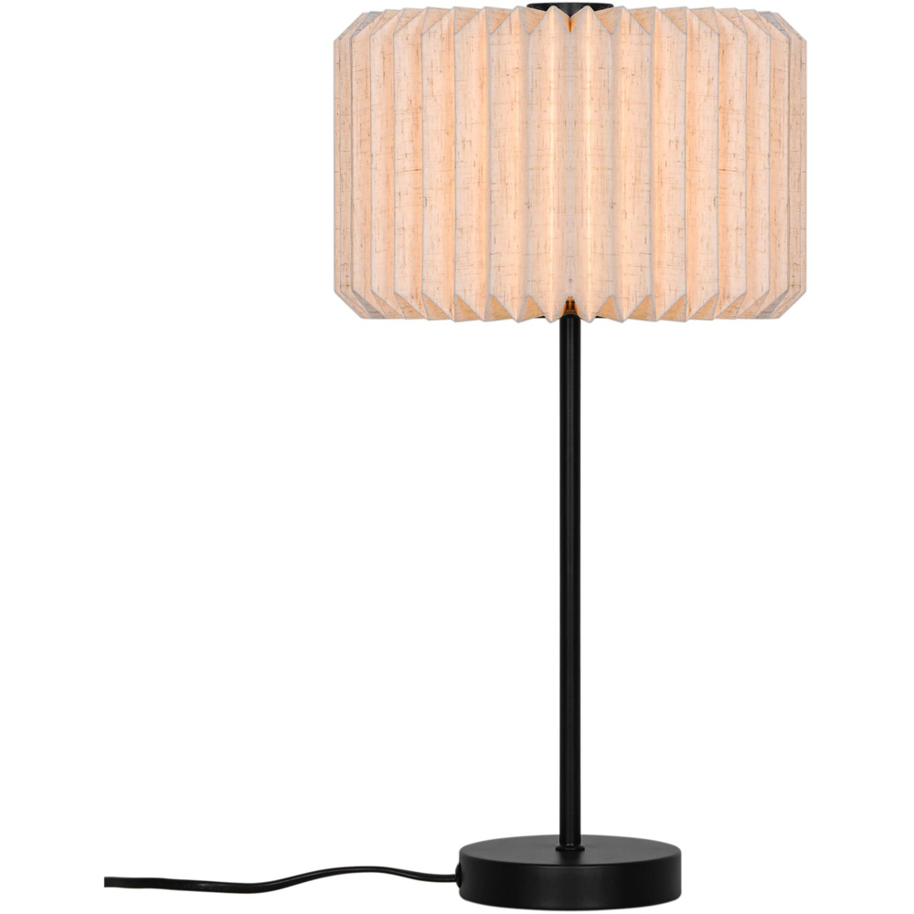 Nordlux Vivienne Black Pleated Table Light Image 3