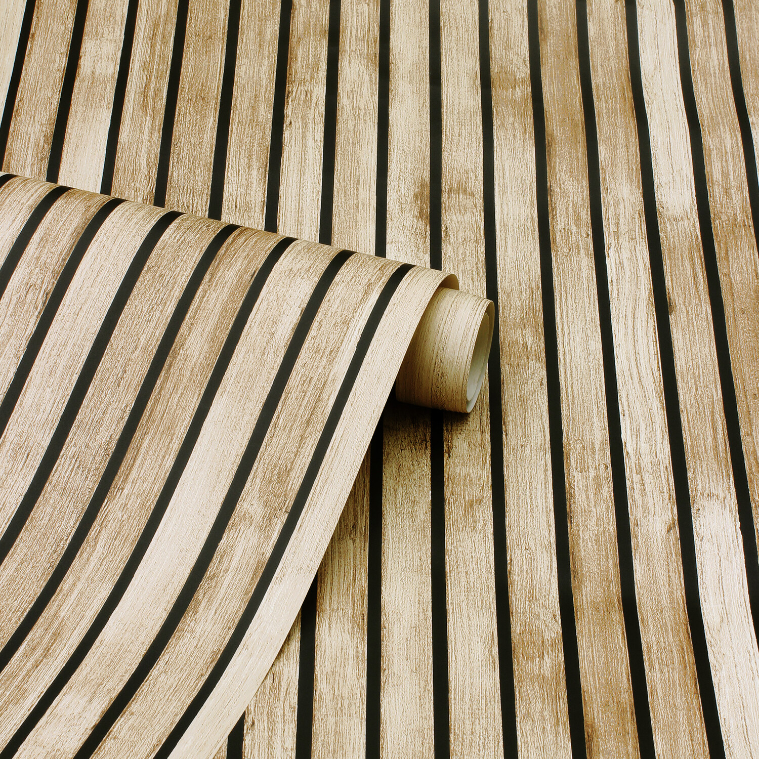 Wood Slats Wallpaper - Natural Image 2