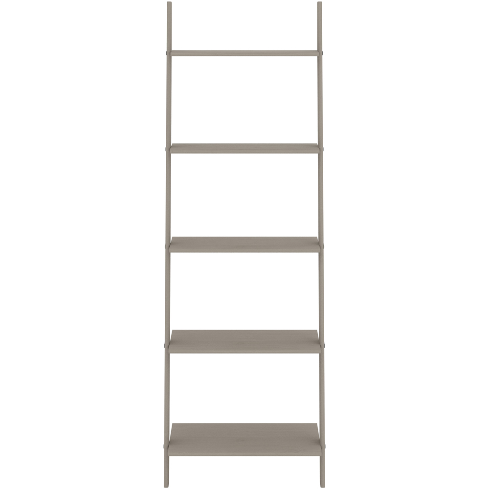 Core Products Corona 4 Shelf Grey Ladder Bookcase Image 2