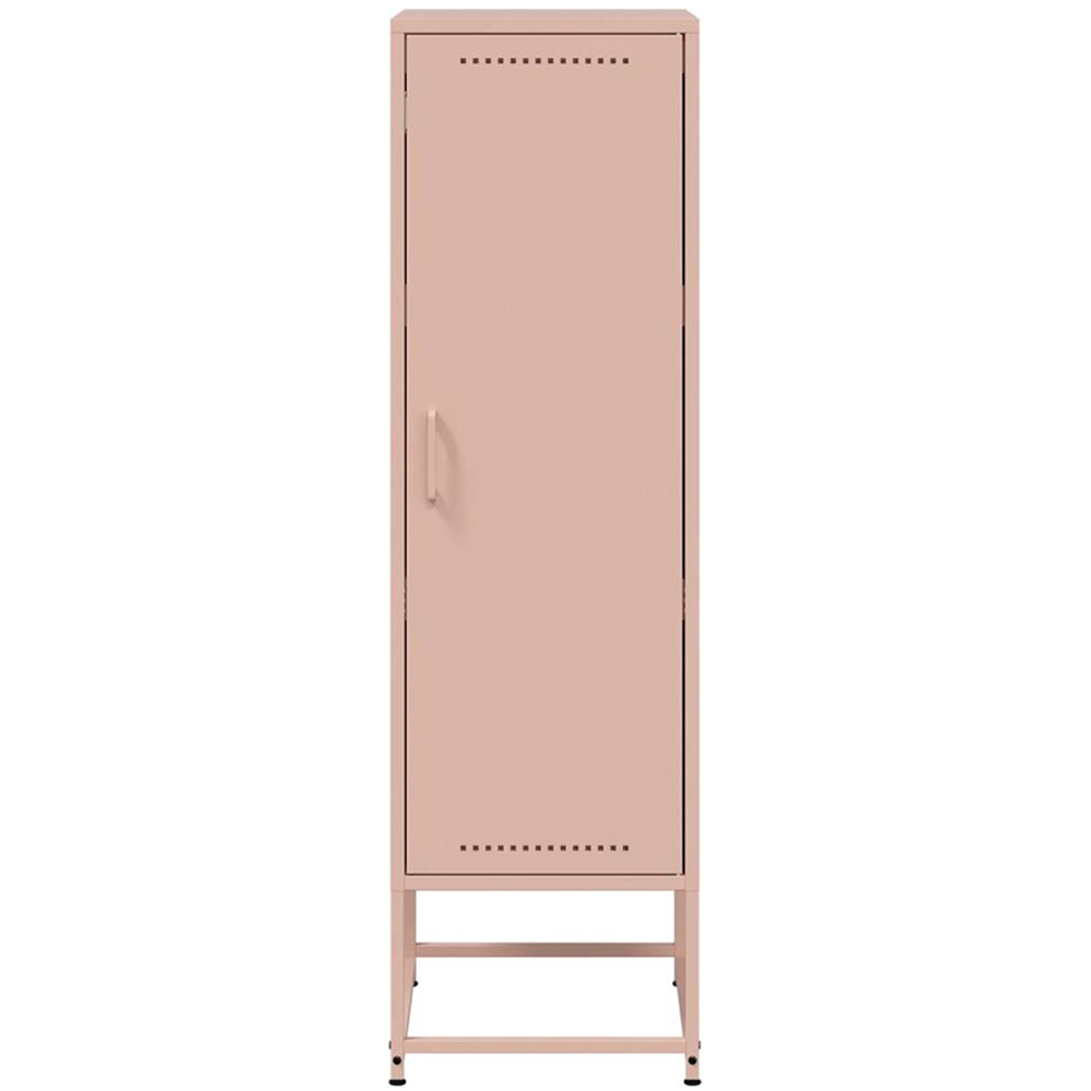 vidaXL Single Door Pink Industrial Highboard Image 3