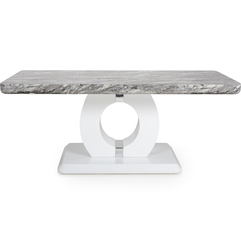 Neptune Marble Effect Coffee Table Image 2