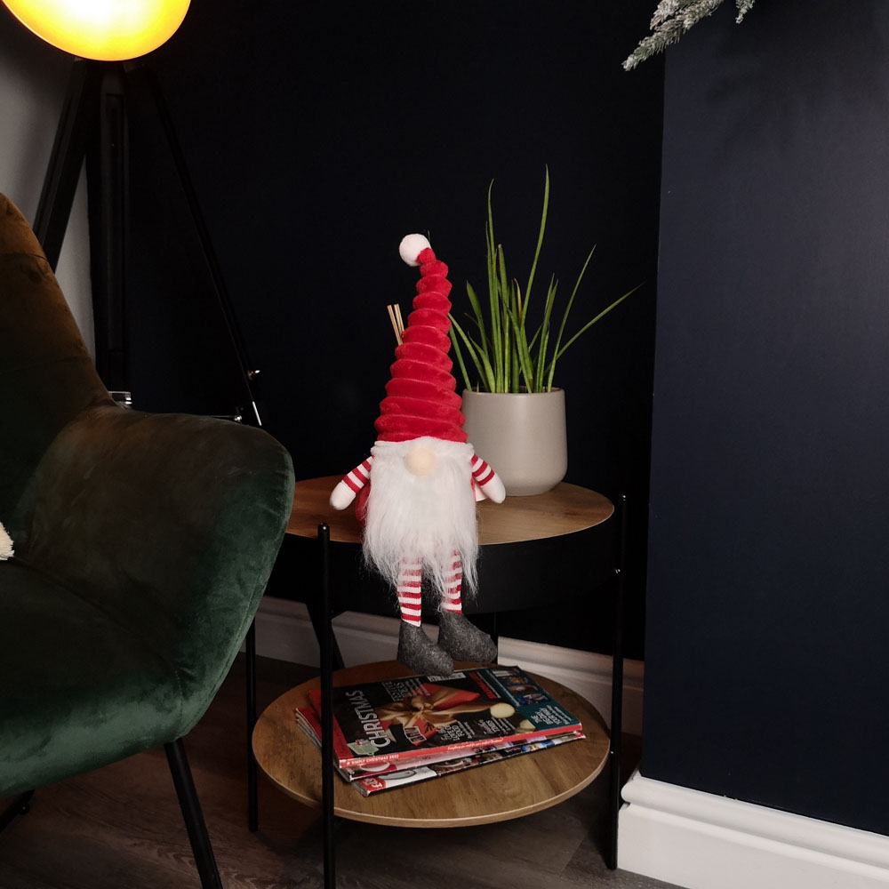 Samuel Alexander Red Plush Sitting Gonk Christmas Decoration Image 5