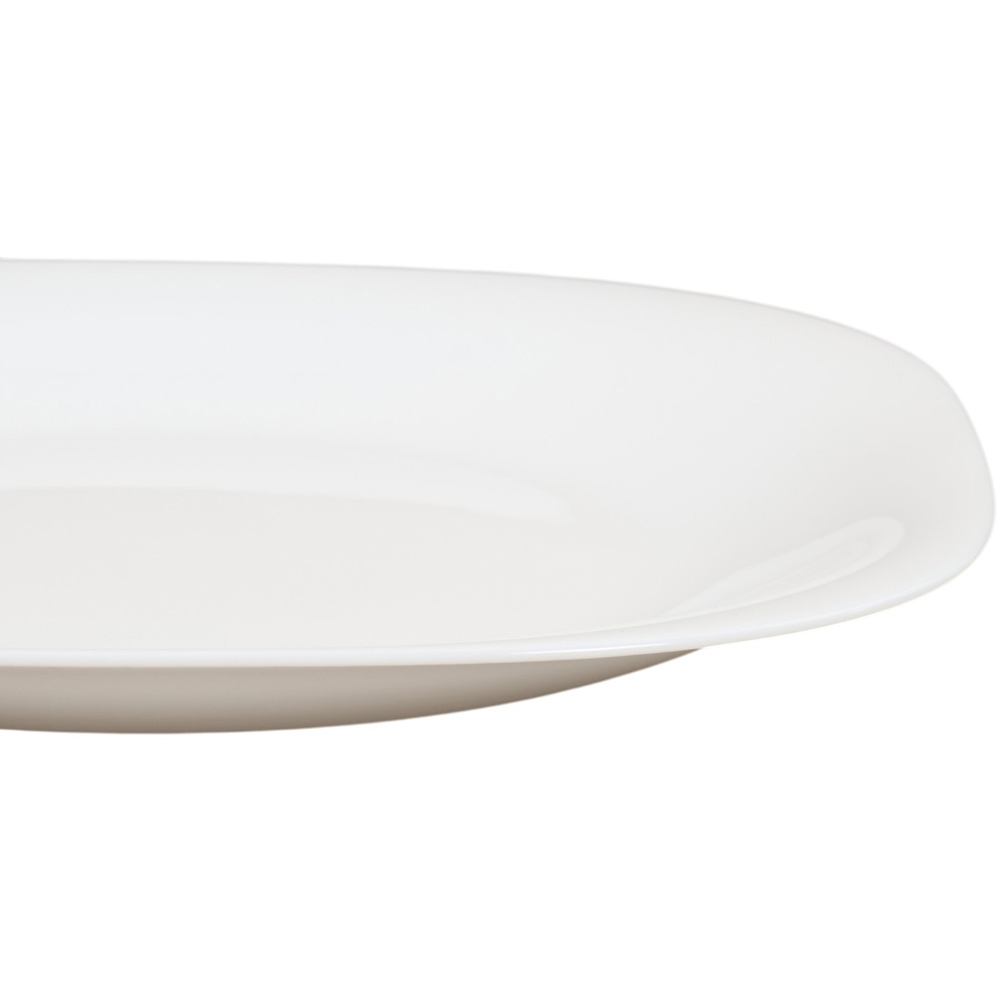 Plaza Dinner Plate White Image 2